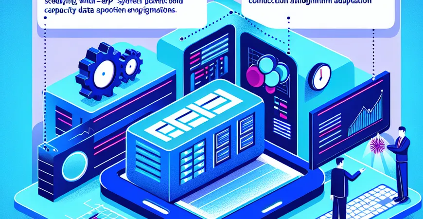 生产排程 ERP 系统部署：产能数据采集与算法适配要点